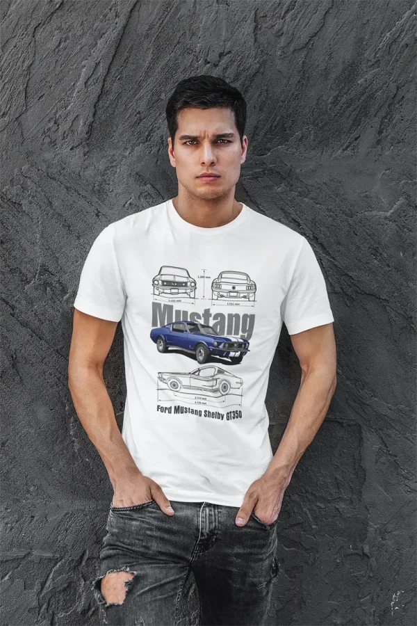 Polera Hombre Ford Mustang