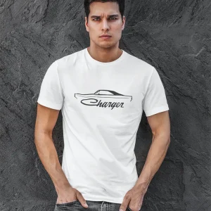 Polera Hombre Dodge Charger Insignia