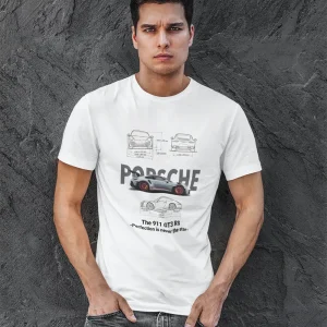 Polera Hombre Porsche 911