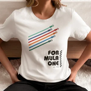 Polera Mujer Formula Uno 1930