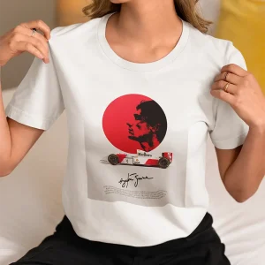 Polera Mujer Ayrton Senna Poster