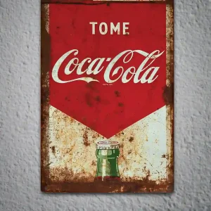 Tome Coca Cola Letrero Vintage