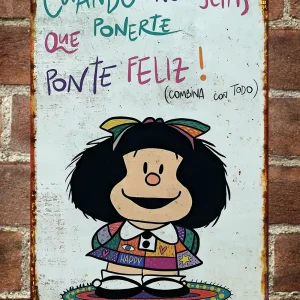 Letrero Mafalda Vintage