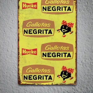 Negrita Letrero Vintage