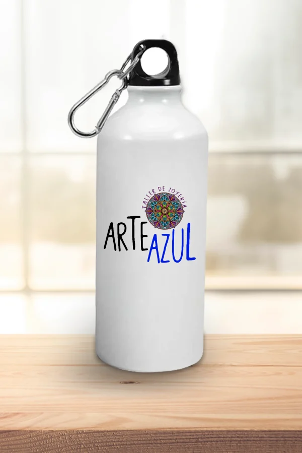 Botella Aluminio Corporativa con Logo - Imagen 2