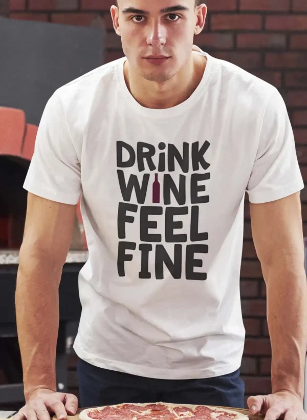 Polera Hombre Drink Wine